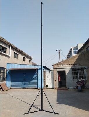 15mFoot Antenna Push Up Pole Mast Sports Filming Telescoping Mast