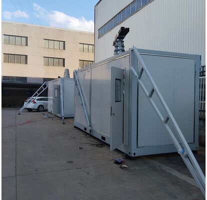 15m cell on wheels with shelter